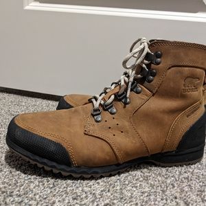 Sorel leather rain boots